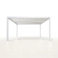 Aluminum Pergola Built to Last, Adjustable Louvered Roof, Powder-Coated Frame, Integrated Drainage